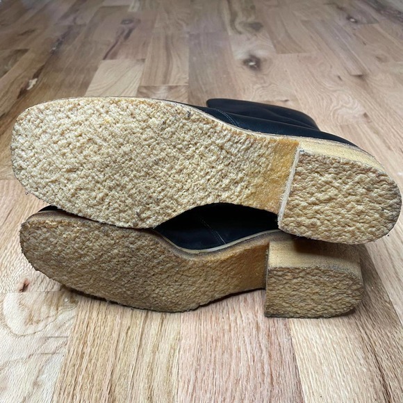 Vintage‎ 70s black boots - Picture 5 of 7